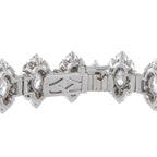 Cartier Vintage Platinum 32.0ct Diamond Bracelet