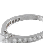 CARTIER Platinum 0.97ct Diamond Engagement Ring