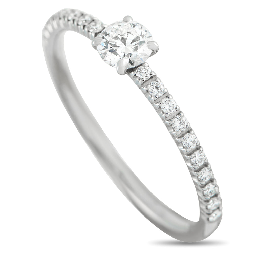 CARTIER Etincelle Platinum 0.21ct Diamond Ring
