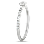 CARTIER Etincelle Platinum 0.21ct Diamond Ring