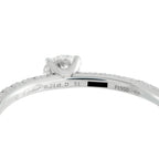 CARTIER Etincelle Platinum 0.21ct Diamond Ring