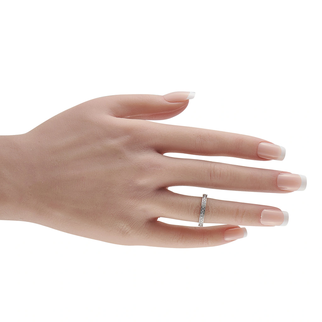 Cartier Platinum 0.66ct Diamond Eternity Band