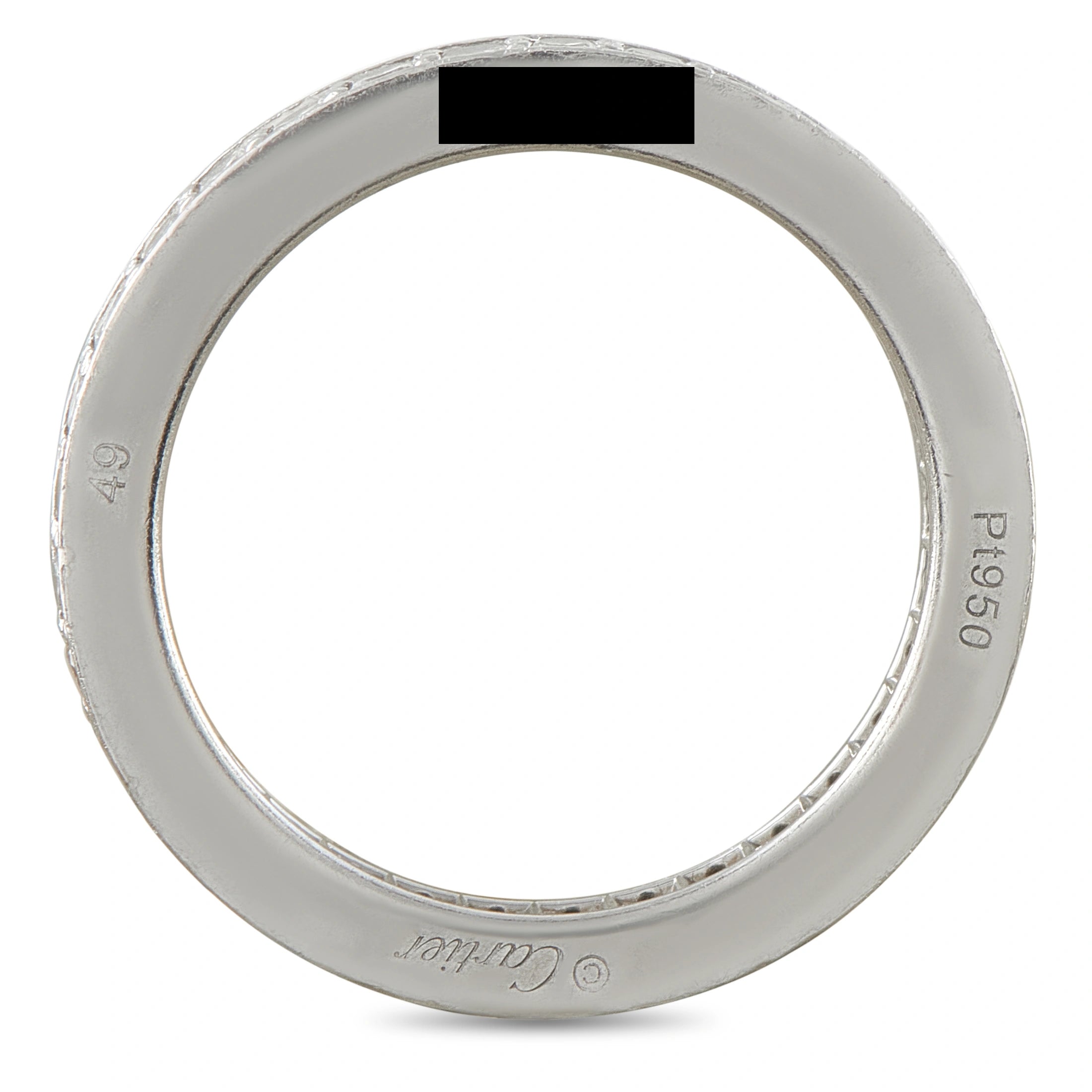 Cartier Platinum 0.66ct Diamond Eternity Band