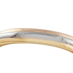 Cartier 18K Rose, Yellow, and White Gold Ruby Ring