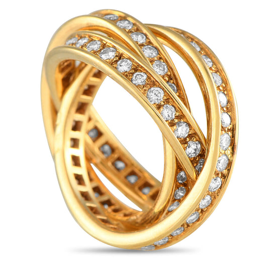 Cartier Trinity 18K Yellow Gold Ring