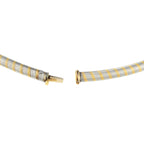 CartierVintage 18K Yellow and Stainless Steel Necklace