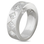 CHANEL 18K White Gold 1.40ct Diamond Band