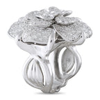 Chanel Camélia 18K White Gold 3.45ct Diamond Ring