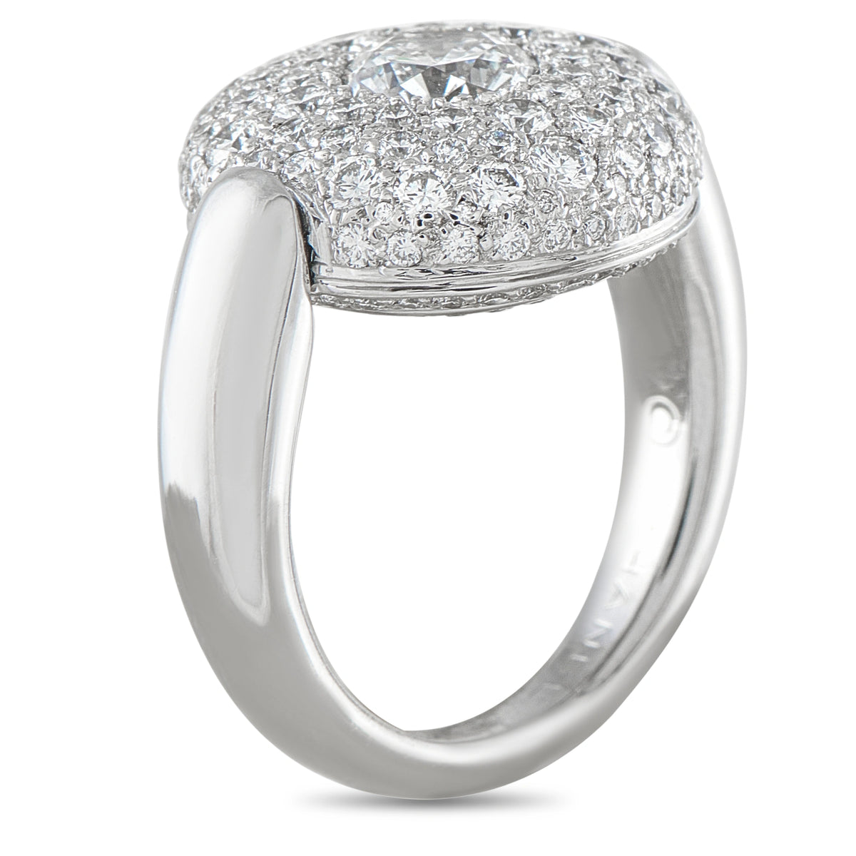Chanel 18K White Gold 1.80ct Diamond Ring