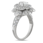 Chanel 18K White Gold 0.84ct Diamond Ring