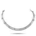 Chanel Three Symbols 18K White Gold Necklace