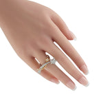 ChanelComete 18K White and Yellow Gold 1.06ct Diamond Ring