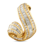 Charles Krypell 18K Yellow Gold 2.0ct Diamond Pendant