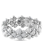 CHOPARD 18K White Gold 6.0ct Diamond Bracelet