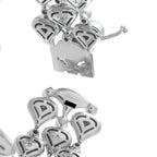 CHOPARD 18K White Gold 6.0ct Diamond Bracelet