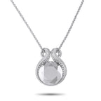 Chopard18K White Gold Diamond and Hematite Necklace – This Chopard necklace is undeniably breathtaking