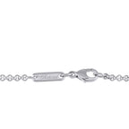 Chopard18K White Gold Diamond and Hematite Necklace