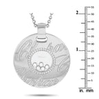 Chopard Happy Diamonds 18K White Gold 1.14ct Diamond Pendant