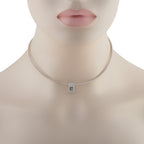 Chopard Happy Diamonds 18K White Gold Diamond Necklace