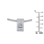 Chopard Happy Diamonds 18K White Gold Diamond Necklace