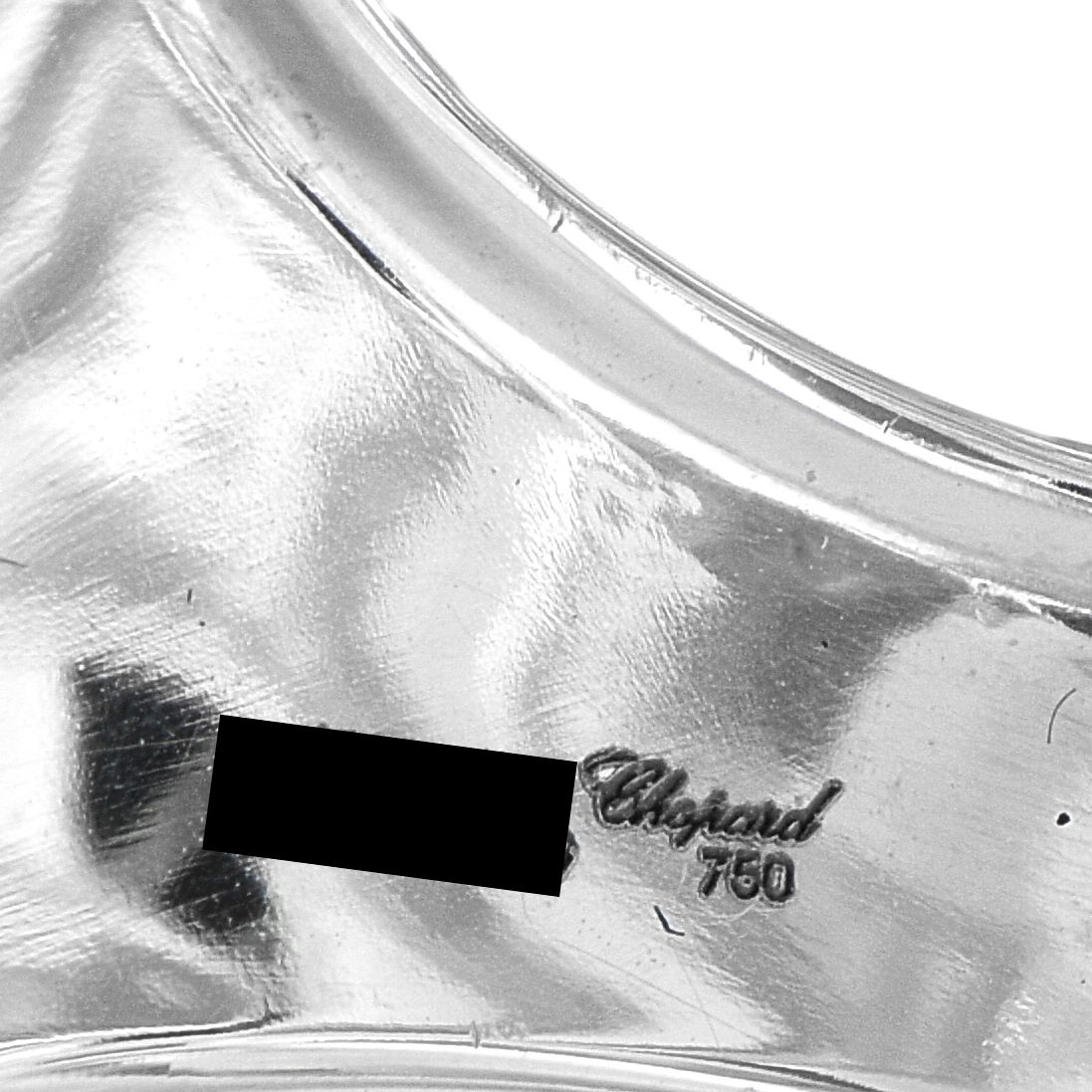 Chopard18K White Gold 1.17ct Diamond Ring