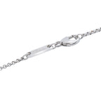 Chopard Happy Diamonds 18K White Gold 0.17ct Diamond Necklace