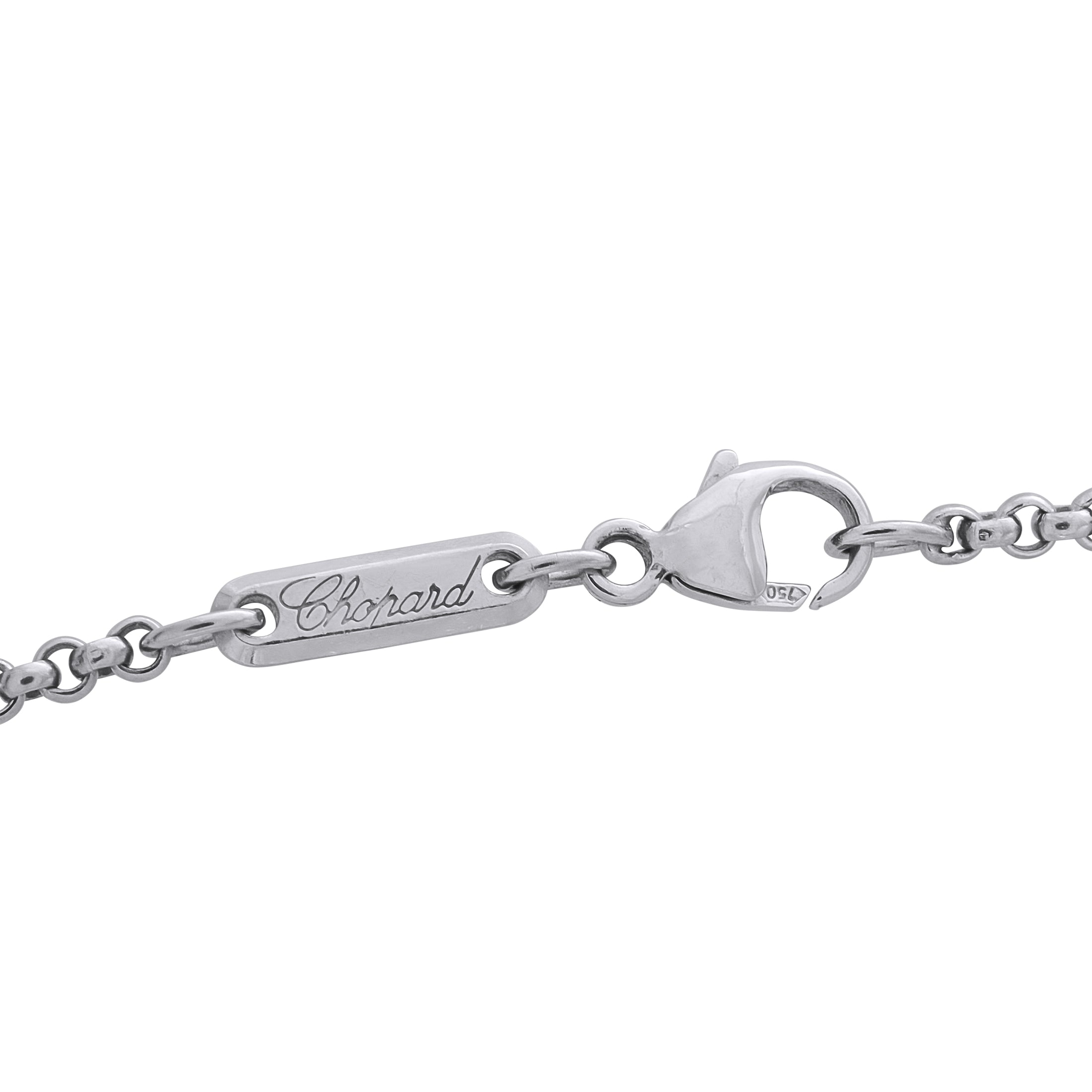 Chopard Happy Diamonds 18K White Gold Diamond Pendant