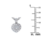 Chopard Happy Diamonds 18K White Gold Diamond Pendant