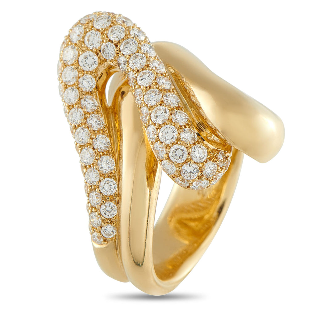 Concord18K Yellow Gold 2.37ct Diamond Ring