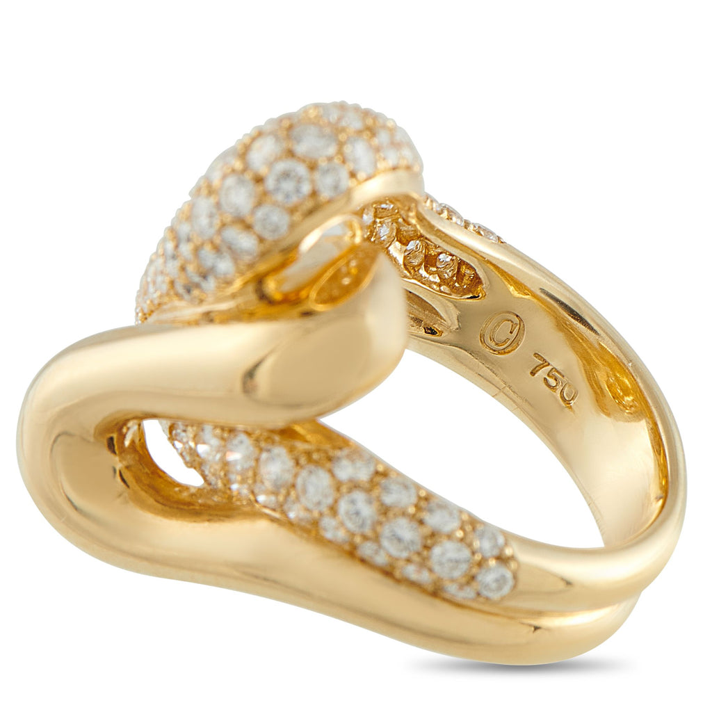 Concord18K Yellow Gold 2.37ct Diamond Ring