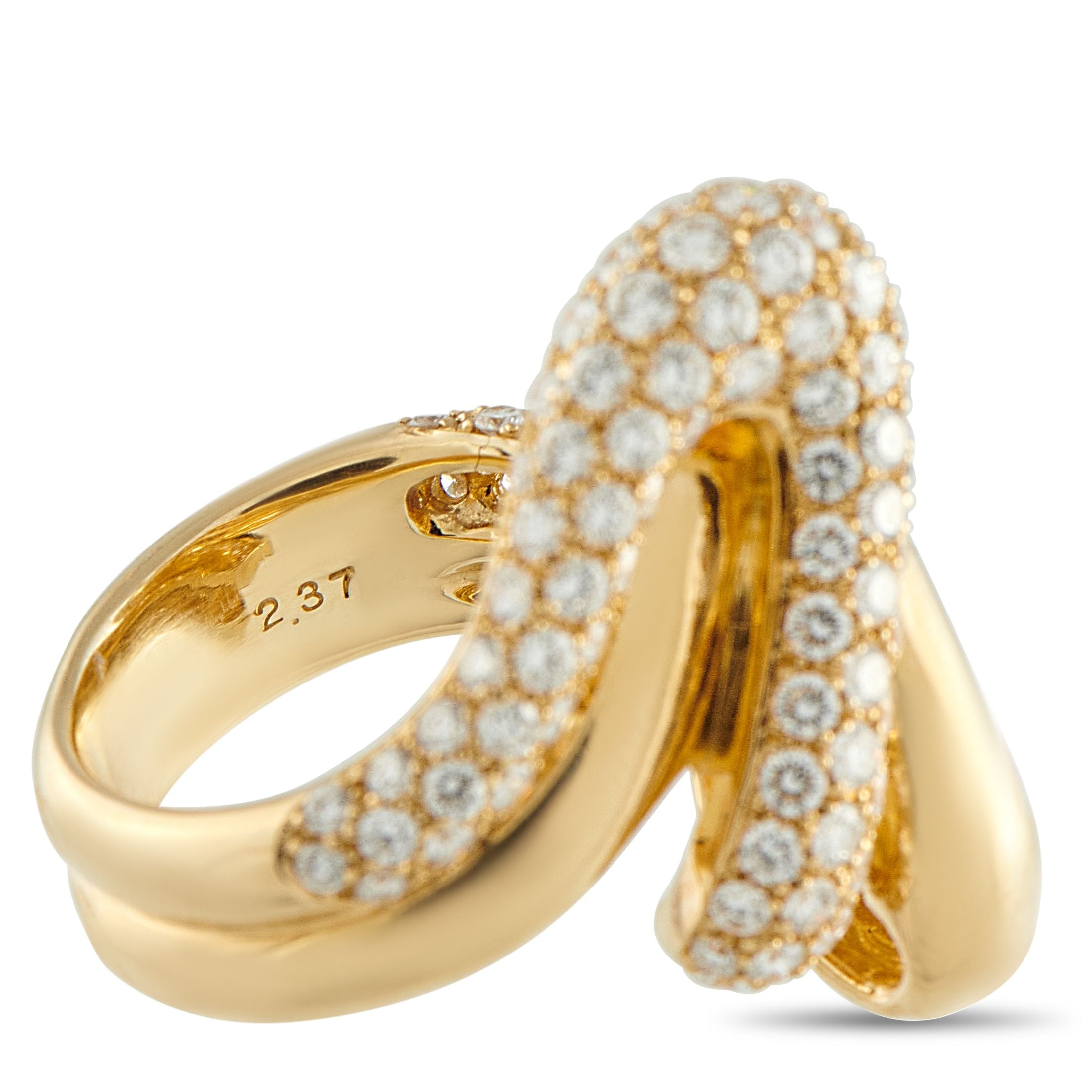 Concord18K Yellow Gold 2.37ct Diamond Ring