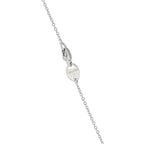Damiani18K White Gold Diamond and Onyx Necklace