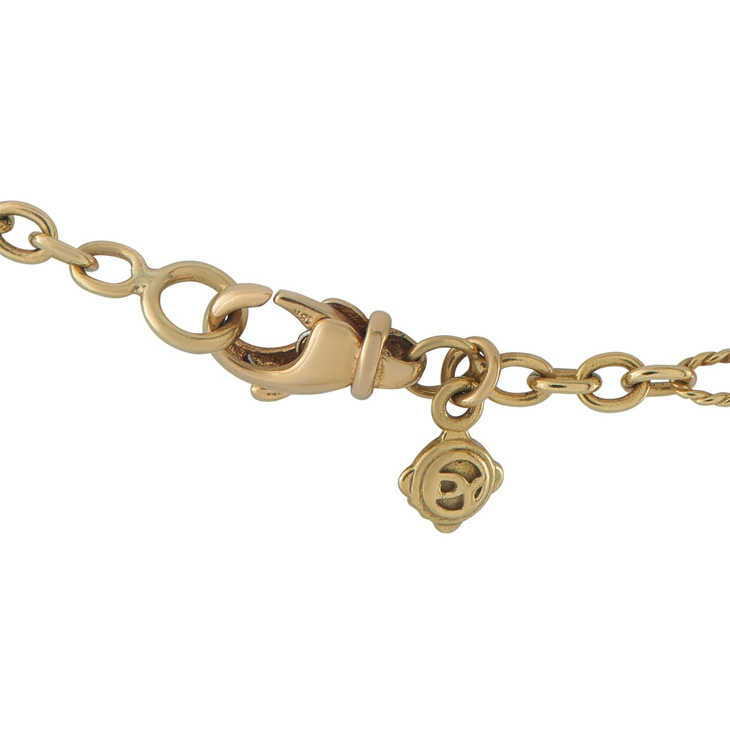 David Yurman 18K Yellow Gold Multi-Gemstone Necklace