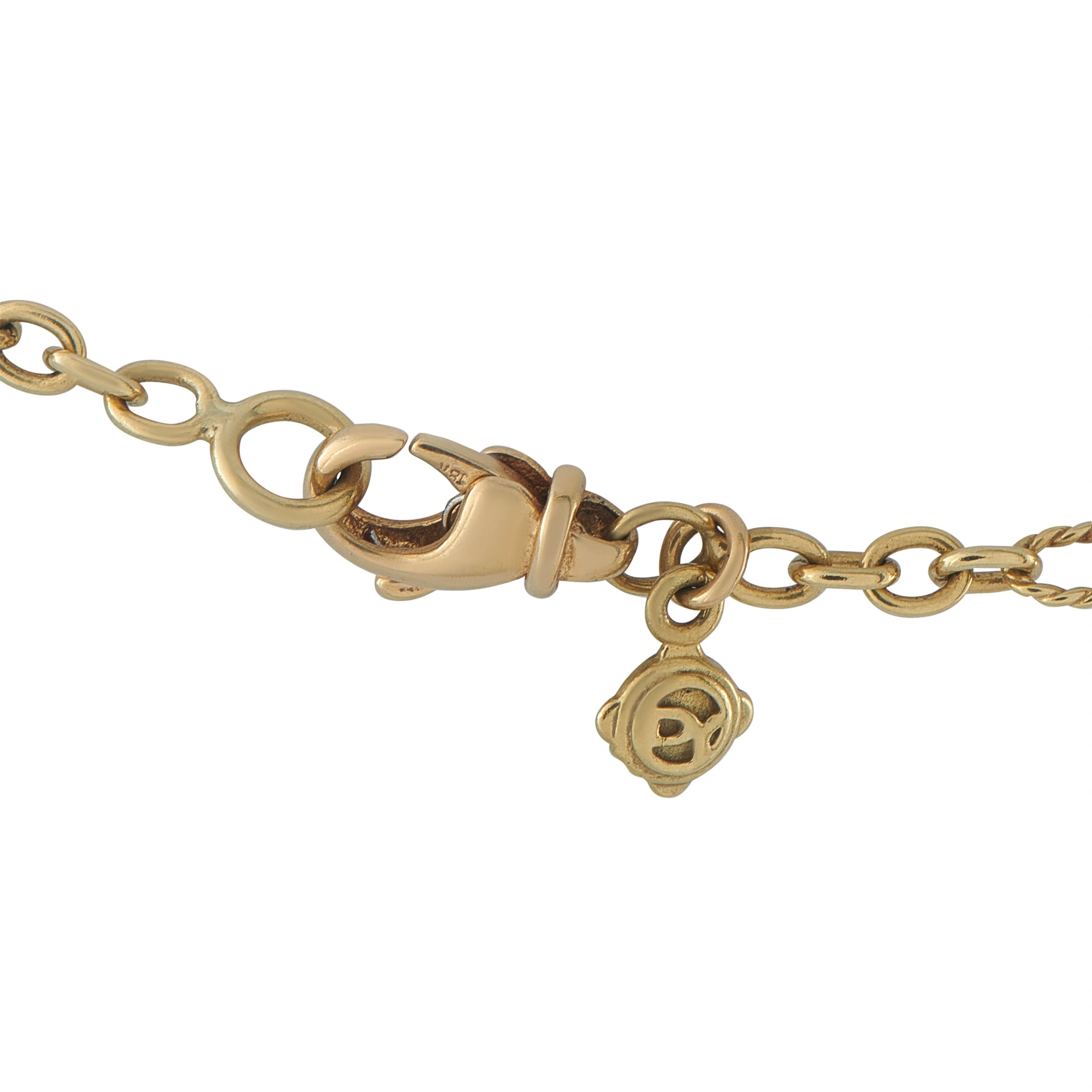 David Yurman 18K Yellow Gold Multi-Gemstone Necklace