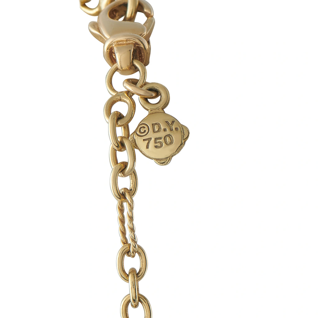 David Yurman 18K Yellow Gold Multi-Gemstone Necklace