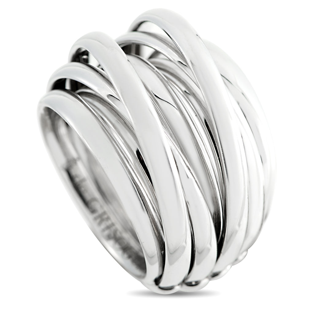 DE GRISOGONO Allegra 18K White Gold Ring