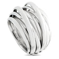 DE Grisogono Allegra 18K White Gold Ring