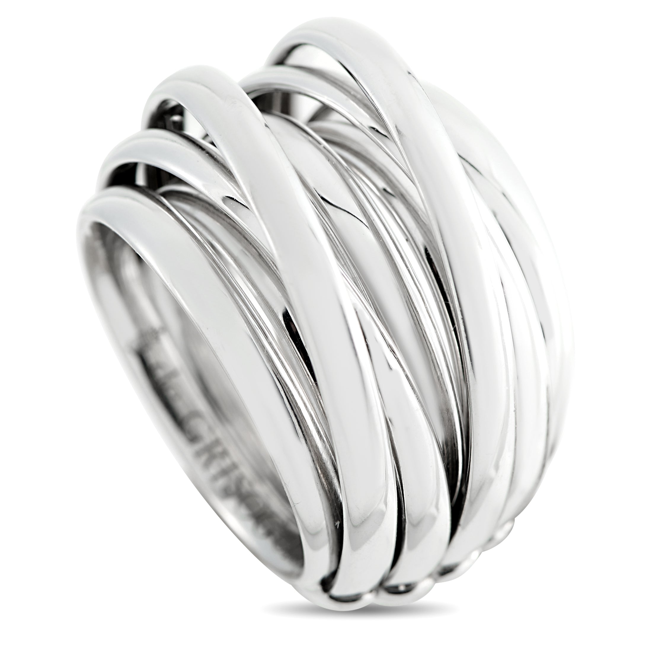 DE GRISOGONO Allegra 18K White Gold Ring