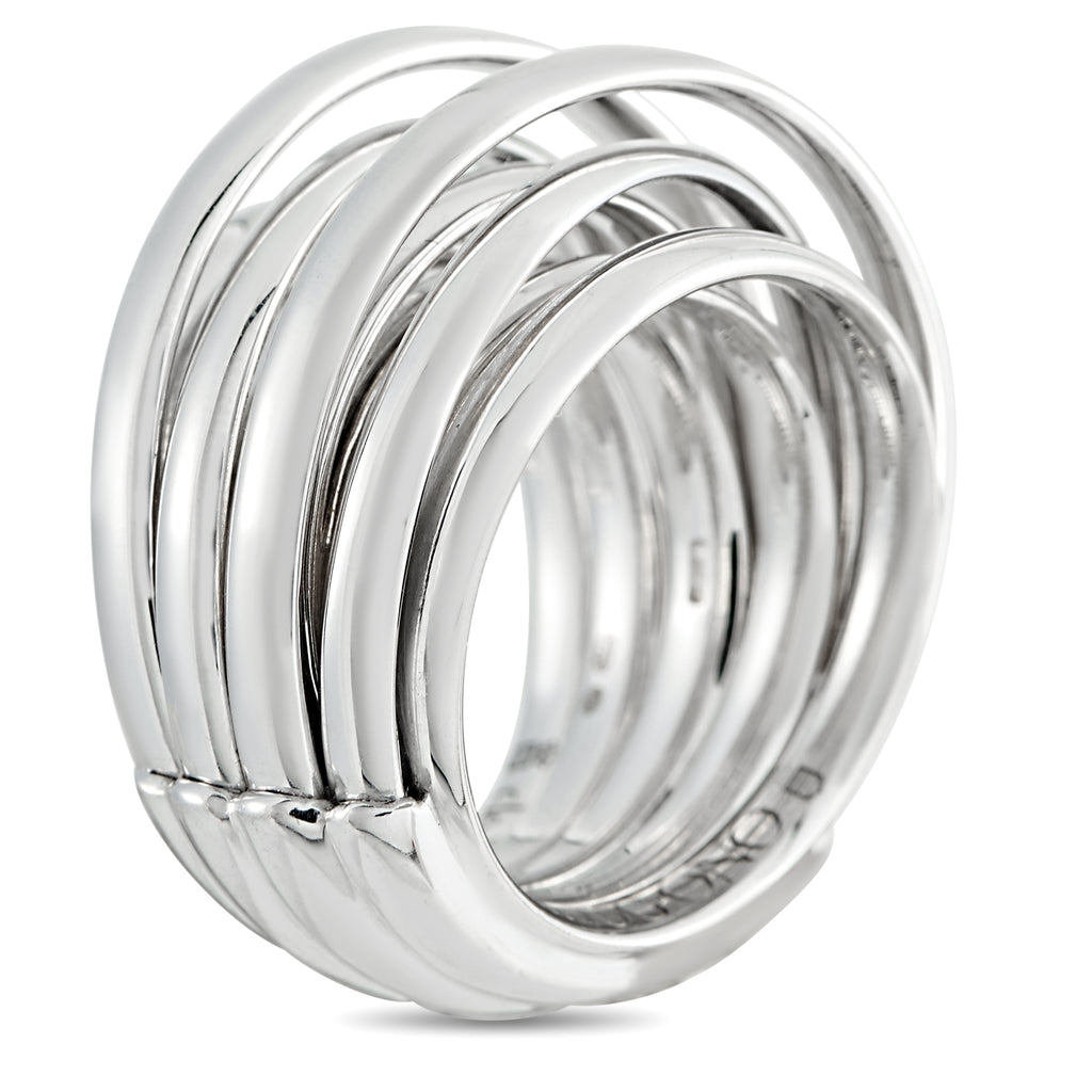 DE GRISOGONO Allegra 18K White Gold Ring