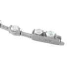 De Beers18K White Gold 2.50ct Diamond Bracelet