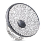 de Grisogono 18K White Gold 6.76ct Diamond Statement Ring