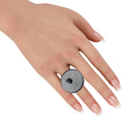 de Grisogono 18K White Gold 6.76ct Diamond Statement Ring