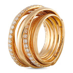DE GRISOGONO Allegra 18K Rose Gold 2.05ct Diamond Ring