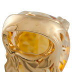 Dior 18K Yellow Gold Diamond and Citrine Cocktail Ring