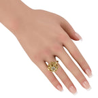 Di ModoloIcona 18K Yellow Gold Diamond Ring