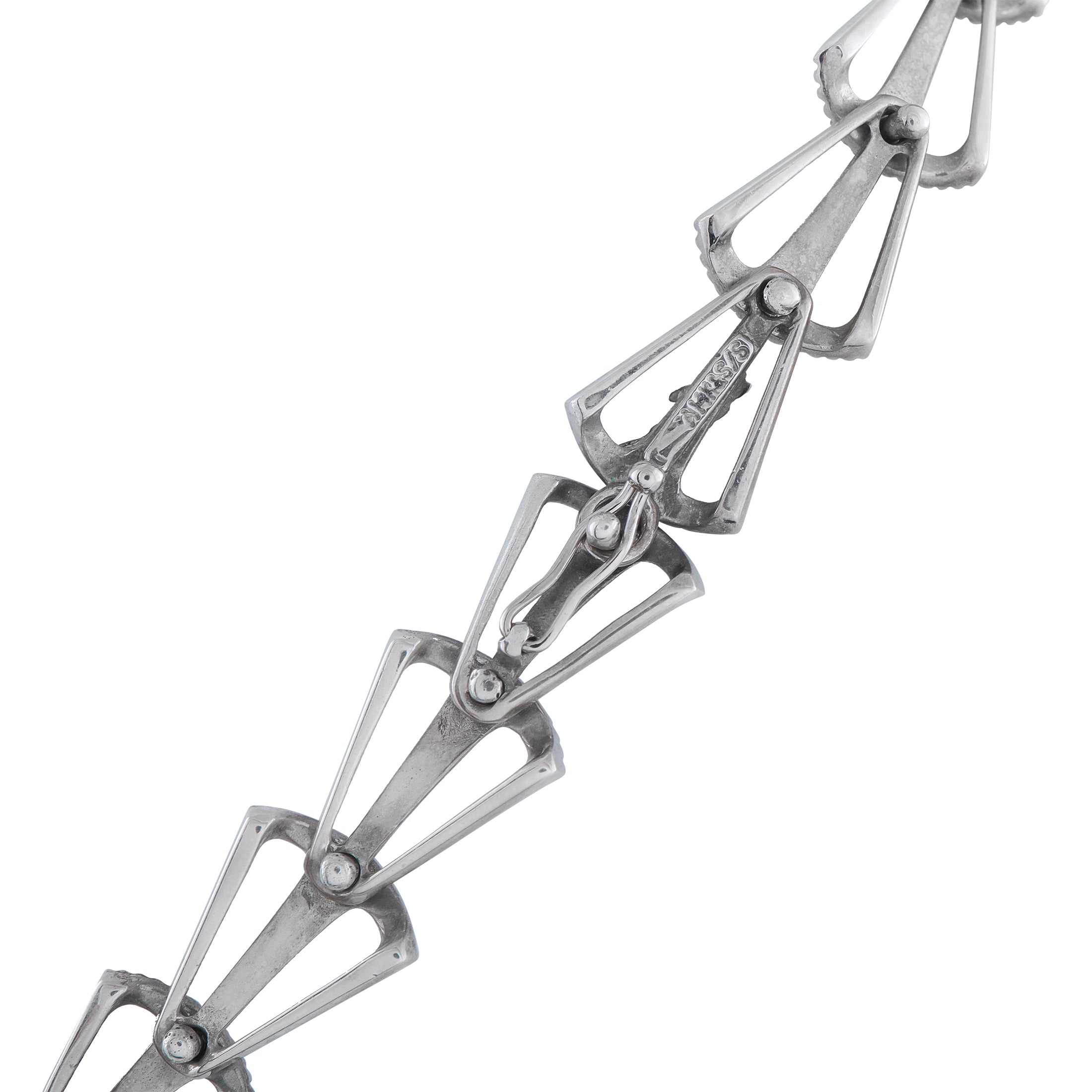 Erte14K Yellow Gold, Silver Mother of Pearl Necklace