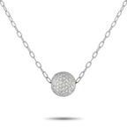 Gabriel & Co. JewelryGabriel & Co. Jewelry 18K White Gold 3.0ct Diamond Ball Necklace – This Gabriel & Co
