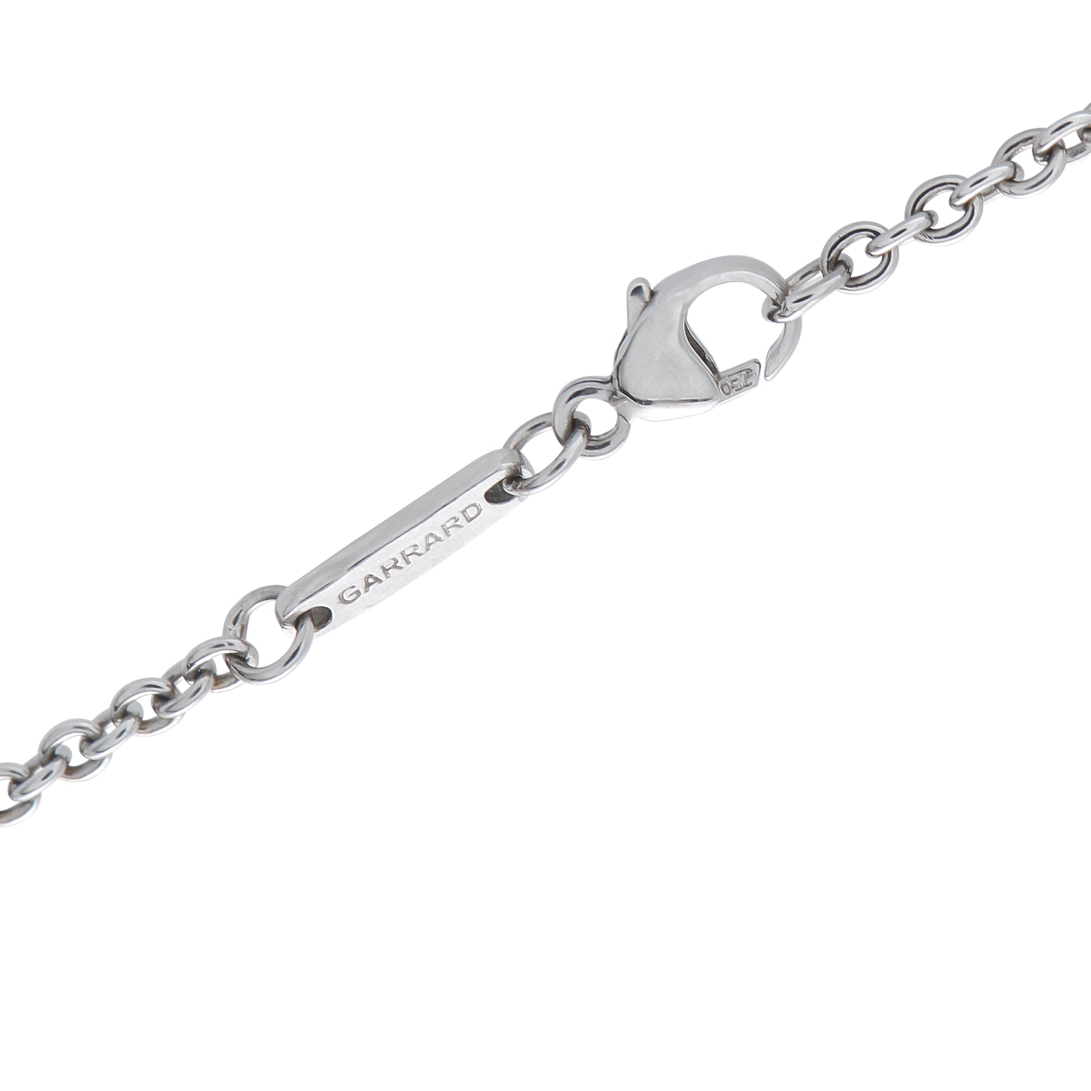 Garrard Wings 18K White Gold 1.35ct Diamond Pendant