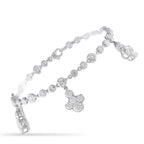 GRAFF 18K White Gold 6.70ct Diamond Bracelet