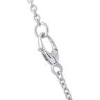 Gucci Bamboo 18K White Gold 1.80ct Diamond Pendant